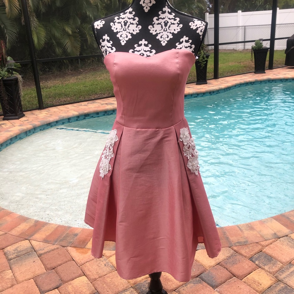Strapless gown. Perfect for any event!